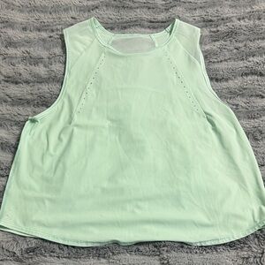 Lululemon Light Green Tank Top